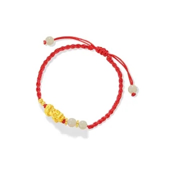 DAISY BEAUTY Hetian Jade Bracelets Pale Greenish-White Jade Women's