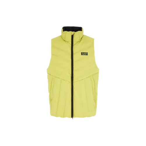 EMPORIO ARMANI EA7 Vests Men Lemon Yellow