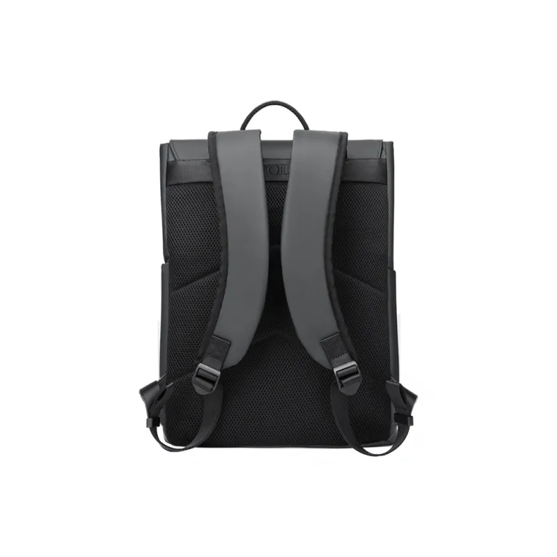 POLO Fabric With Synthetic Leather Backpack Large Size Men's Multicolor-10