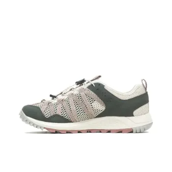 MERRELL Wildwood Aerosport Durable Breathable Low-Top Outdoor Shoes Women's White Brown