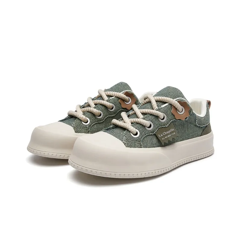 La Chapelle Height Increasing Lightweight Low-Top Skateboard Shoes Women's-11