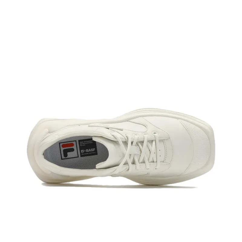 FILA DIVA Slip Resistant Lightweight Height Increasing Low Top Chunky Sneakers Women's Snow-2