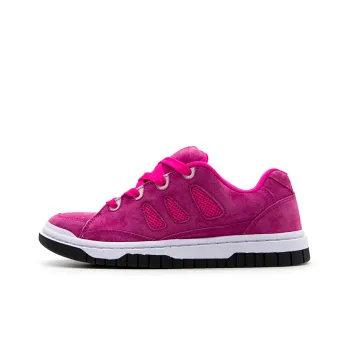 YIBONI Coverage Anti-Slip And Wear-Resistant Low-Top Skateboard Shoes Unisex Rose Red
