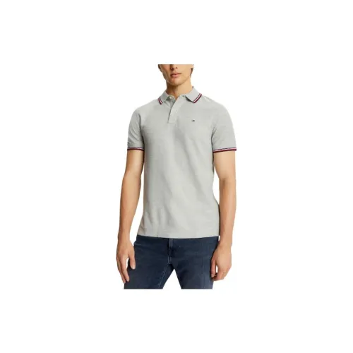 Tommy Hilfiger Polo Shirts Men Gray