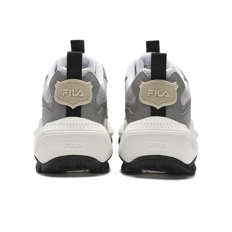 FILA CICLONE Abrasion Resistant Height Increasing Low Top Chunky Sneakers Men's Gray-3