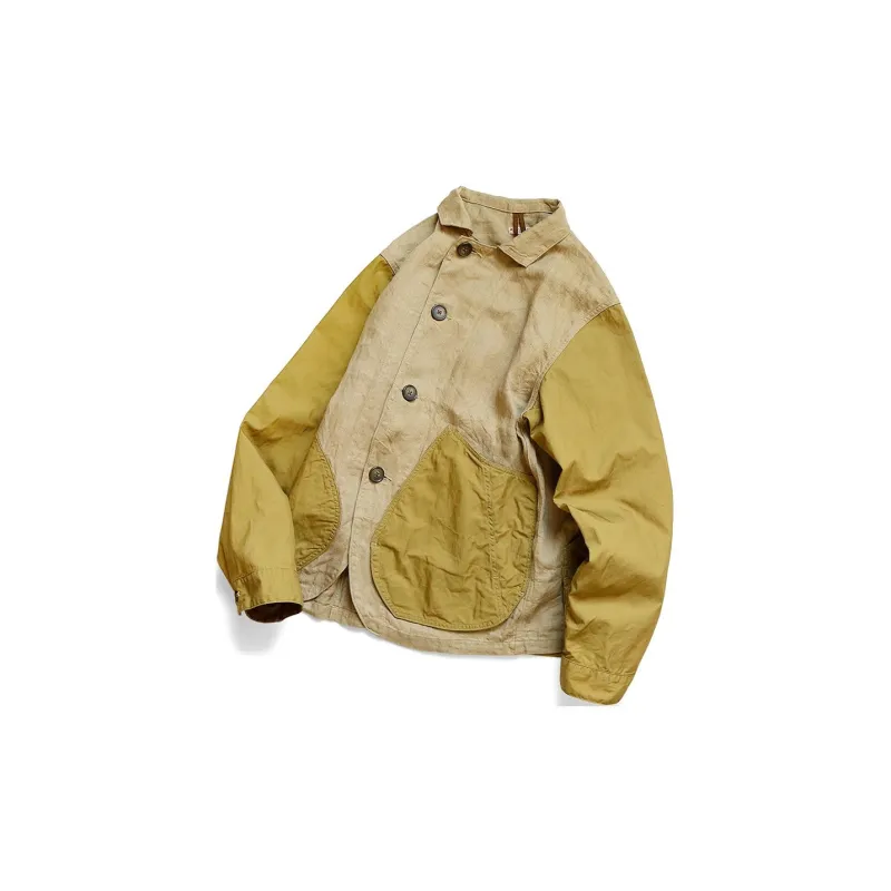 Kapital Linen Chino Cloth X Gabardine Ringoman Coverall-2