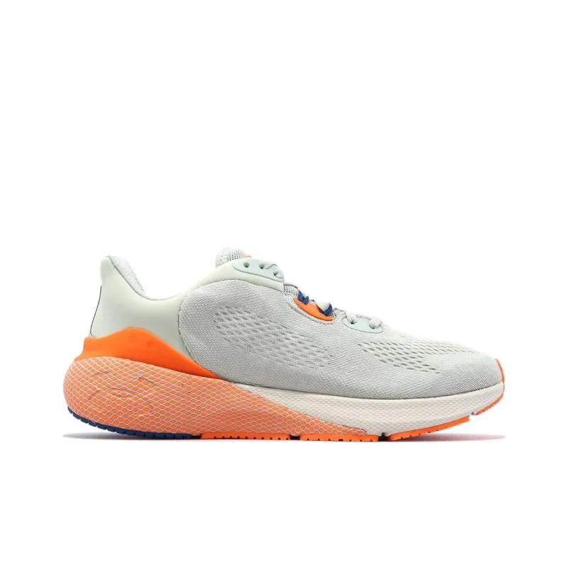 Under Armour HOVR Machina 3 Durable Breathable Low Top Running Shoes Men's Green Orange-1