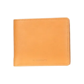 Il Bisonte Cow Leather Wallet Men's Beige