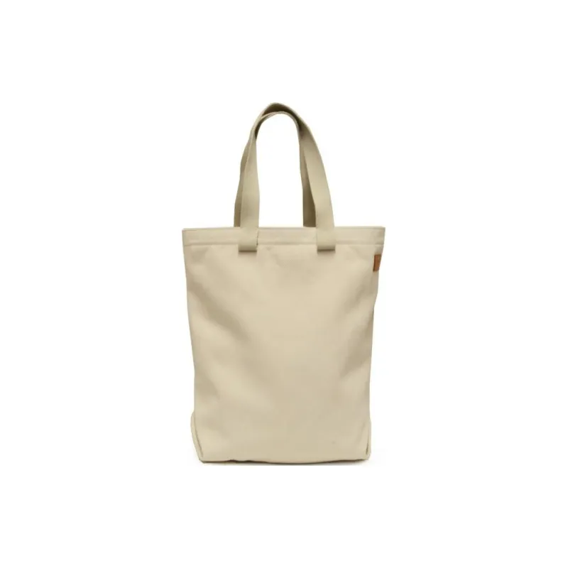 Il Bisonte Cotton Tote Bag Shopping Bag Shoulder Bag Handbag Unisex White-2