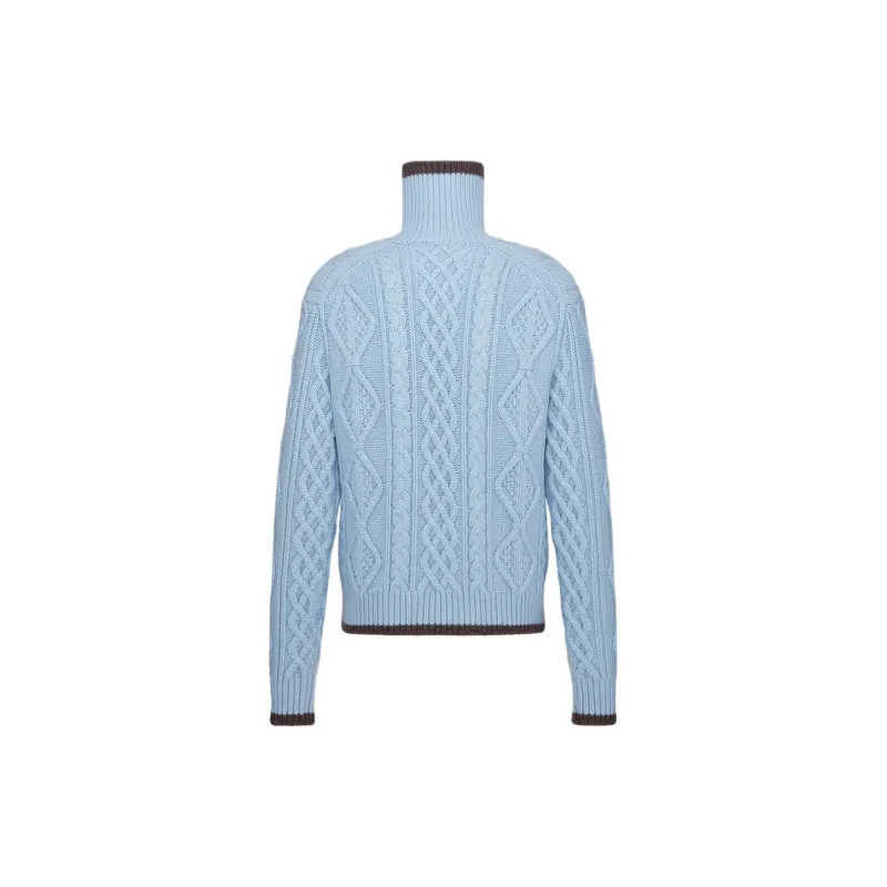 DIOR Cd Diamond Turtleneck Sweater-1