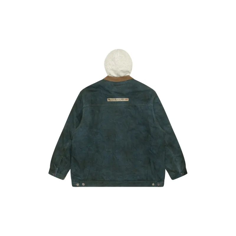 Aape SS24 Jackets Coats Men's Army Green-1