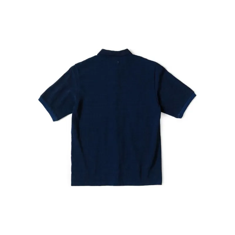 Kapital Polo Shirt Unisex Indigo-1