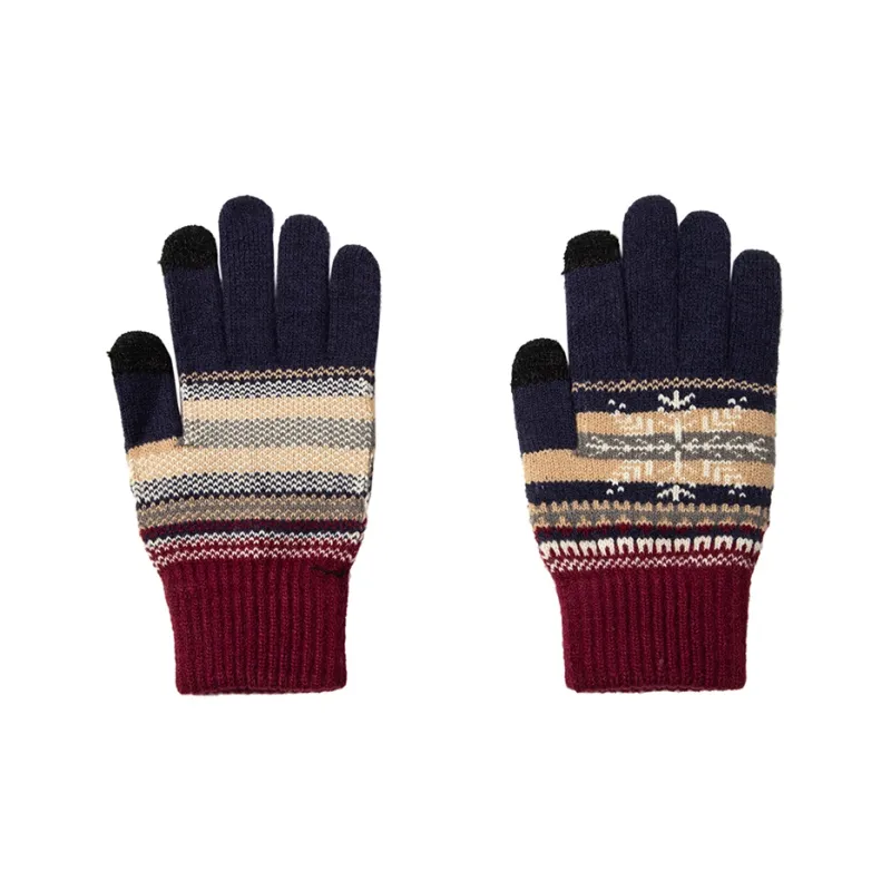 BAIJUAN Knit Gloves Unisex-5