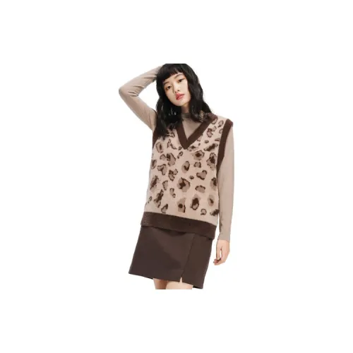 Hopeshow Casual Suits Women's Coffee