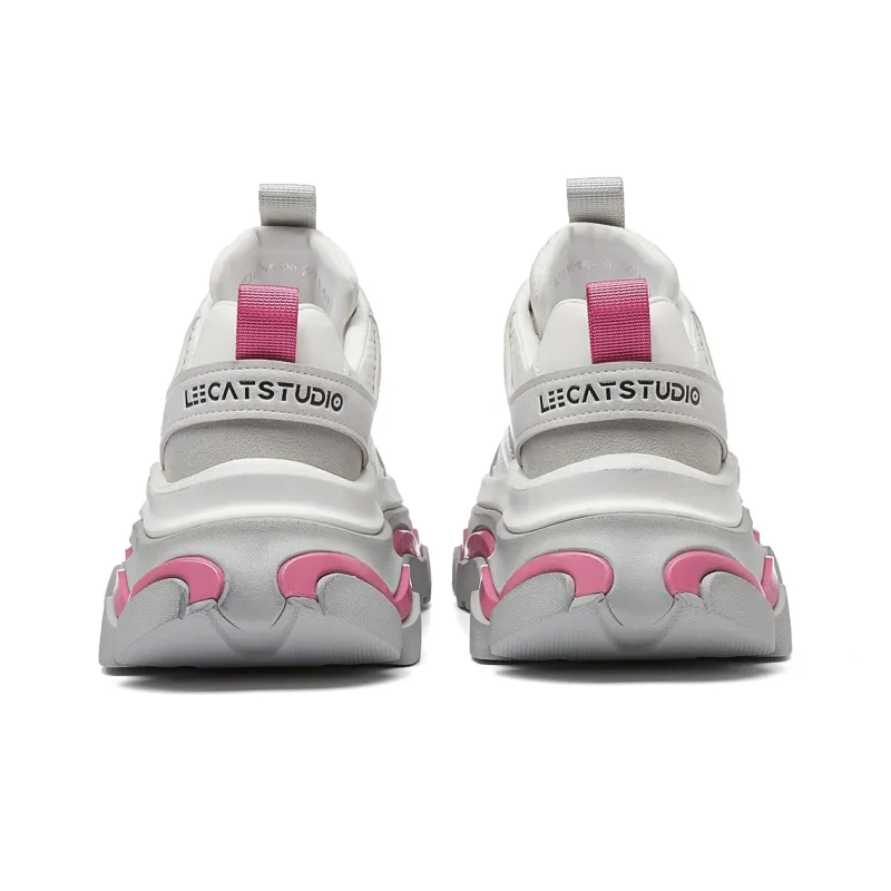 LEECAT STUDIO Rainbow Abrasion Resistant Height Increasing Chunky Sneakers Women's-12