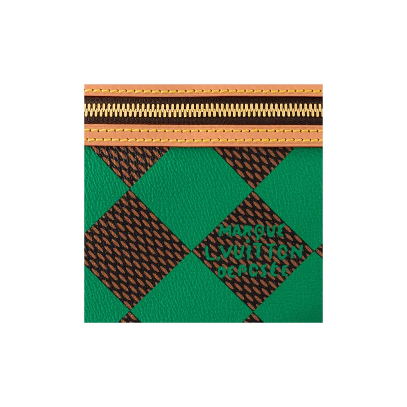 LOUIS VUITTON Chess Messenger Bag Damier Pop Green-6