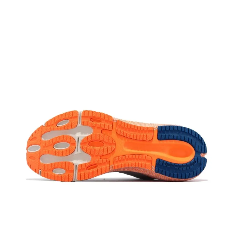 Under Armour HOVR Machina 3 Durable Breathable Low Top Running Shoes Men's Green Orange-4