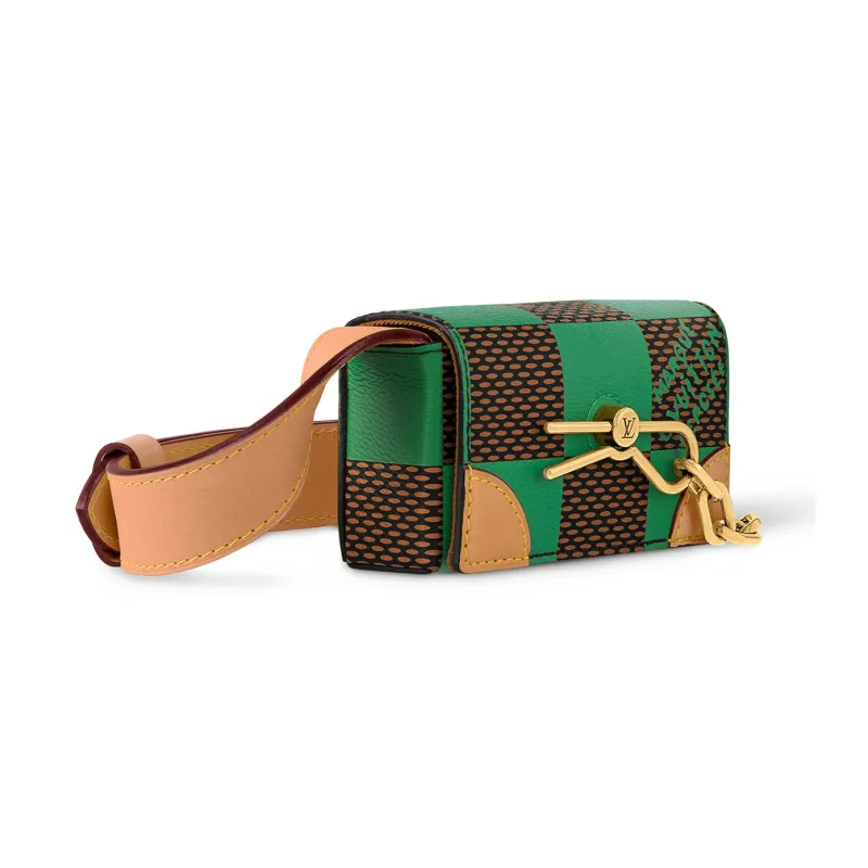 LOUIS VUITTON Micro Steamer Damier Pop Green-1