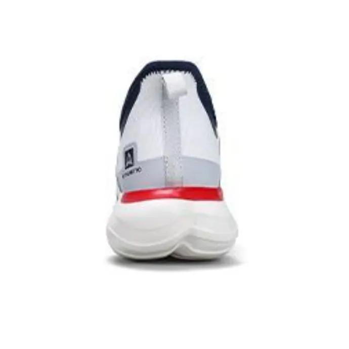 HUMTTO Cushioning, Wear Resistant Low Top Running Shoes Men's White Blue-1