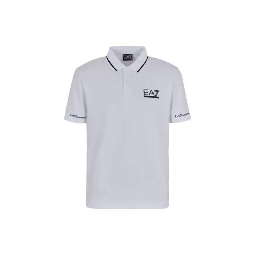 EMPORIO ARMANI EA7 Polo Shirts Men White