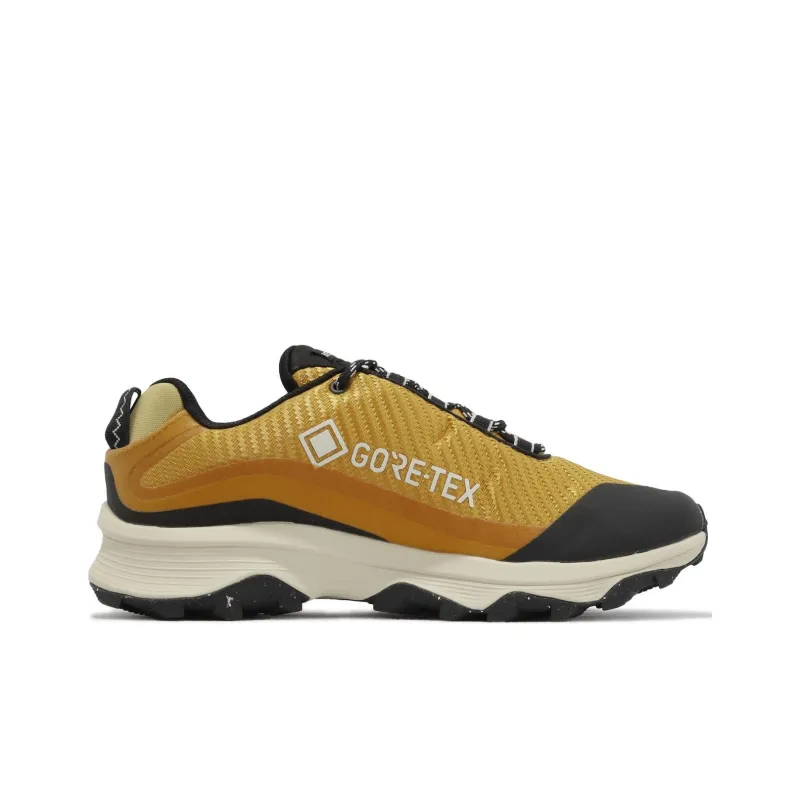 MERRELL Moab Speed Storm GTX Durable Breathable Low-Top Outdoor Shoes Men's Yellow-1