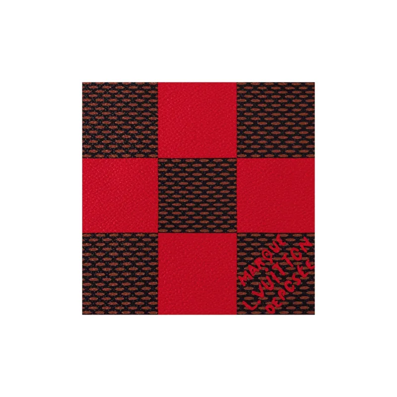 LOUIS VUITTON Speedy 40 Bandoulière Damier Pop Red-7