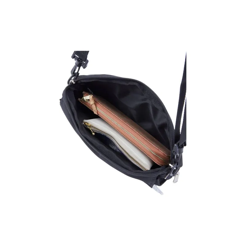 Anello Nylon Portable Crossbody Bag Shoulder Bag Mini Unisex Black-8