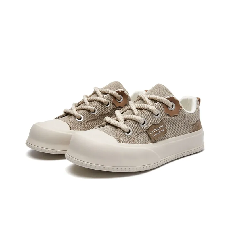 La Chapelle Height Increasing Lightweight Low-Top Skateboard Shoes Women's-20