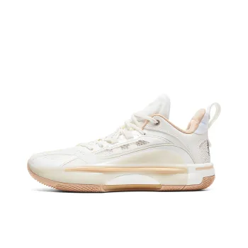 PEAK Flash 5 Generations Basketball Shoes Men Low Top Beige