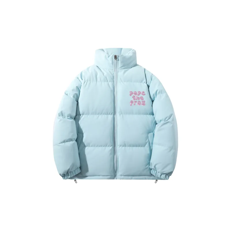 Pepe The Frog Puffer Jacket Unisex-3