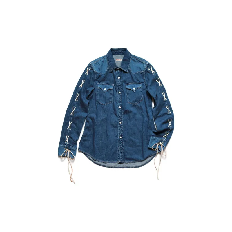 Kapital Shirts Women's Indigo-1