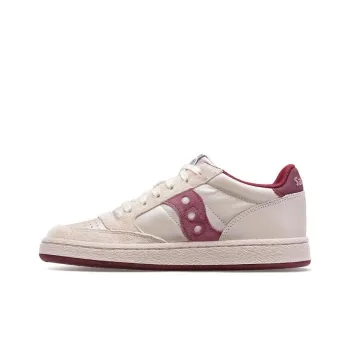 Saucony Jazz Court Cushioning Wear-Resistant Low-Top Skateboard Shoes Unisex Pink