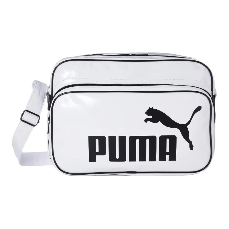 PUMA Synthetic Leather Crossbody Bag, Shoulder Bag Unisex White-1