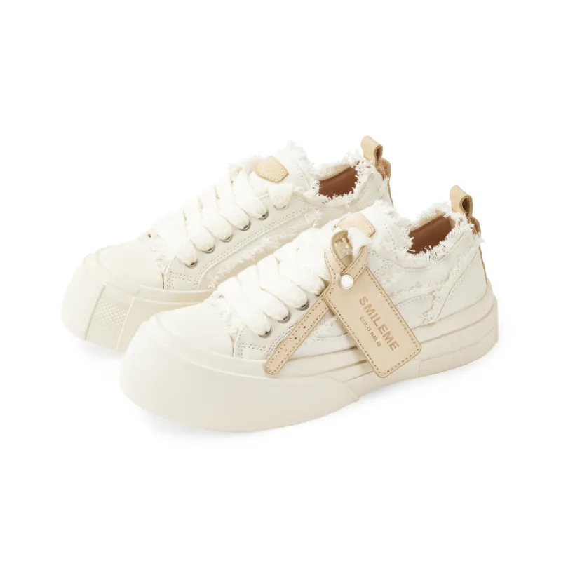 SMILEME Low-Top Canvas Shoes Unisex-2