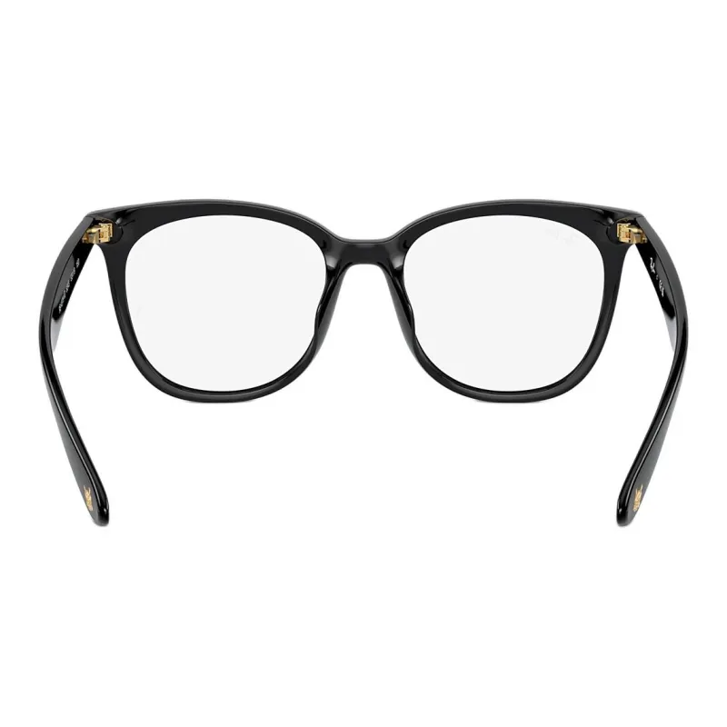 RayBan Injection Molded Square Eyeglass Frames Unisex Black-4