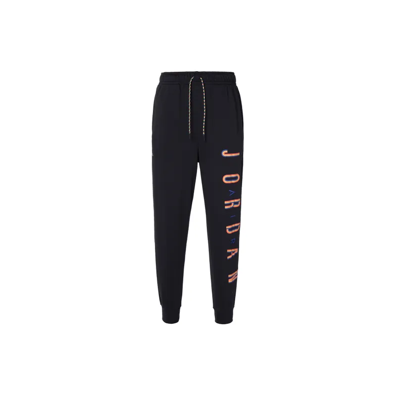 Jordan Knitted Sweatpants Men Black-1