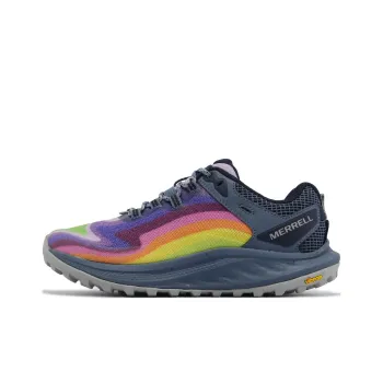 MERRELL Antora 3 Rainbow Durable Breathable Low-Top Outdoor Shoes Women's Blue Purple