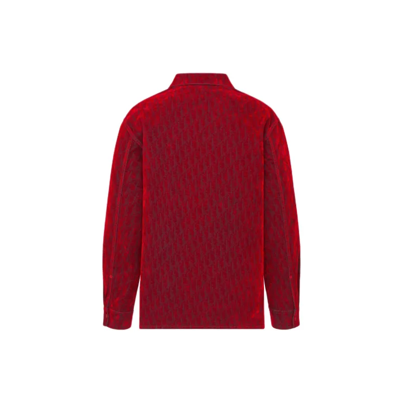 DIOR Shirts Men Red-1
