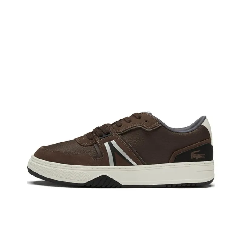 LACOSTE Low Top Skateboard Shoes Men's Brown-0