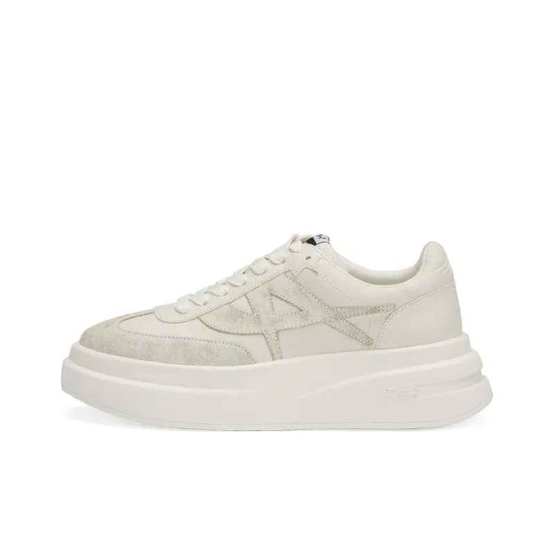 ASH Skateboard Shoes Women's Low Top White-0