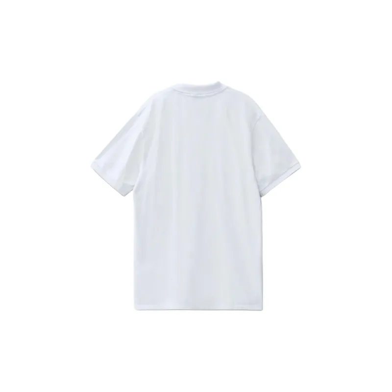 Maison Kitsune SS24 Polo Shirt Unisex White-1