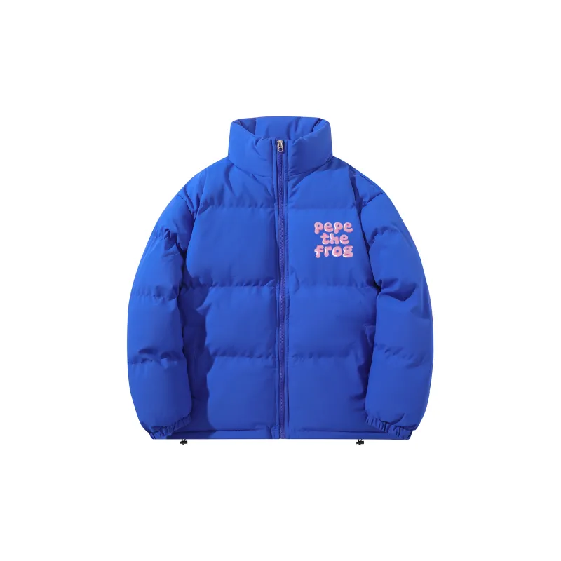 Pepe The Frog Puffer Jacket Unisex-11