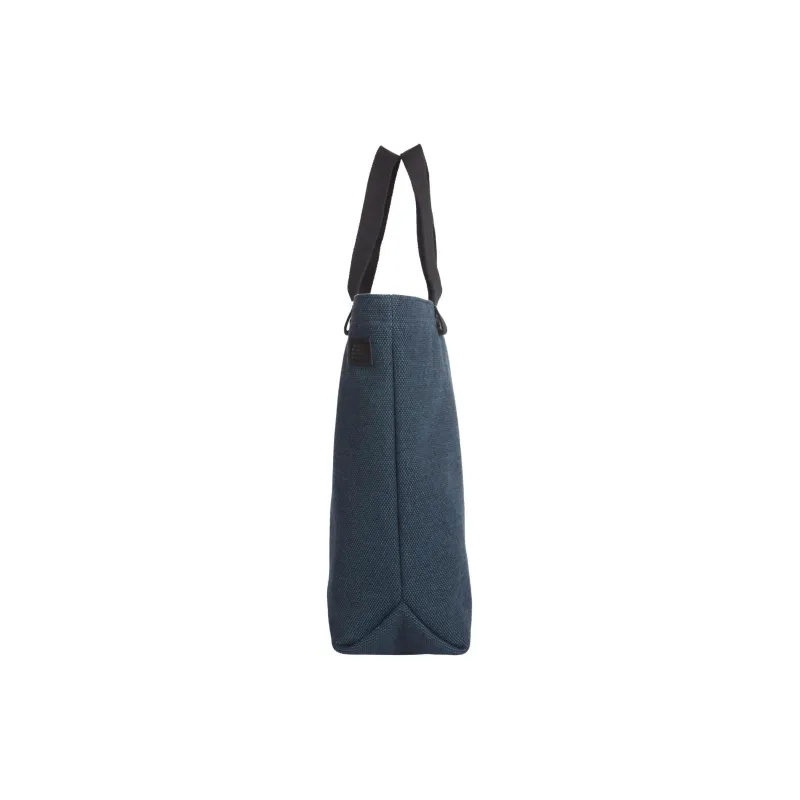 Il Bisonte Cotton Tote Bag Shopping Bag Handbag Shoulder Bag Women's Denim Blue-1
