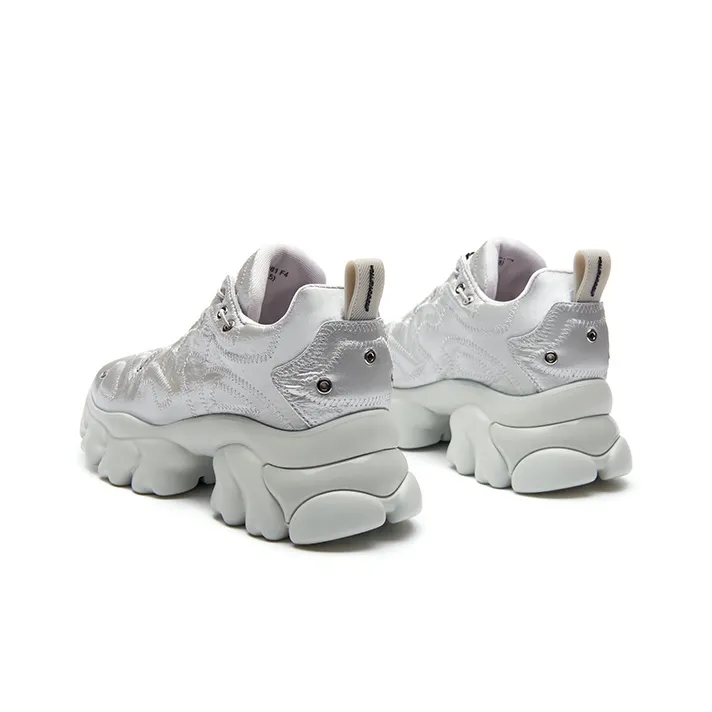 Talitaqoom Anti-Slip And Wear-Resistant Lightweight Height Increasing Low-Top Chunky Sneakers Women's-4