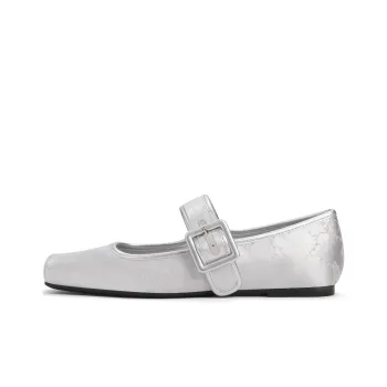 CHARLES&KEITH Small Charles & Keith Chinese Style New Chinese Style Women's Casual Shoes Flat Women's Multicolor
