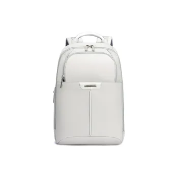 SAMSONITE Polyester Laptop Bag Travel Bag Backpack Unisex Light Gray