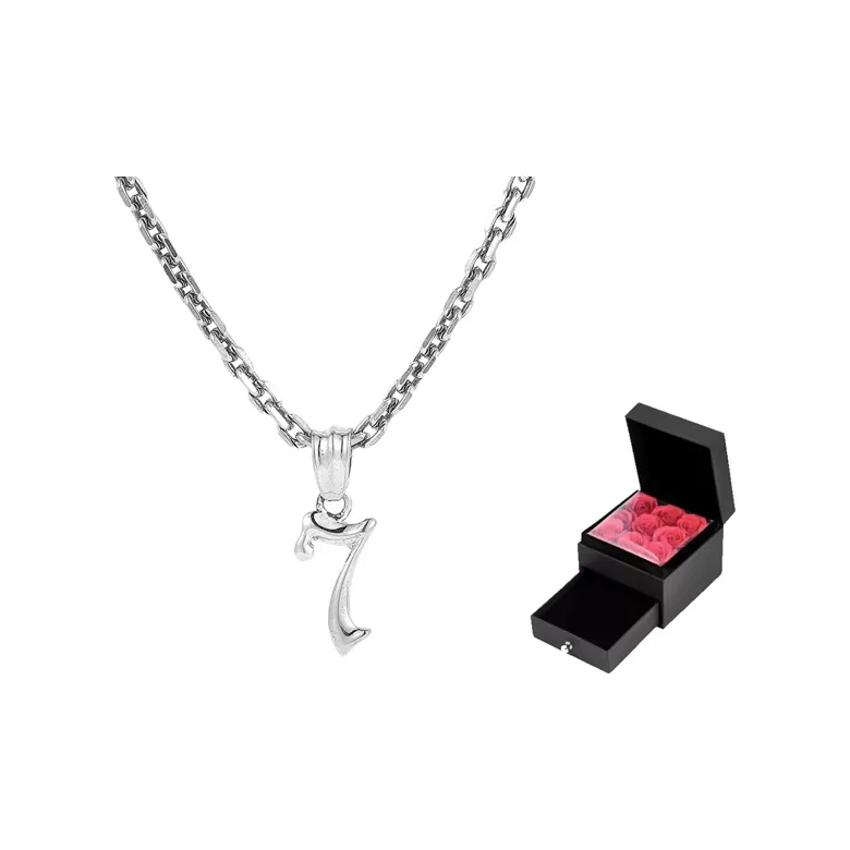 Ruibeila 925 Sterling Silver Necklaces Unisex-13