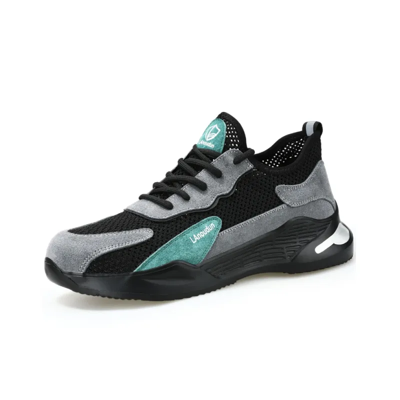 Blue Gull Shield Breathable Lightweight Low Top Outdoor Shoes Unisex Dark Gray-1