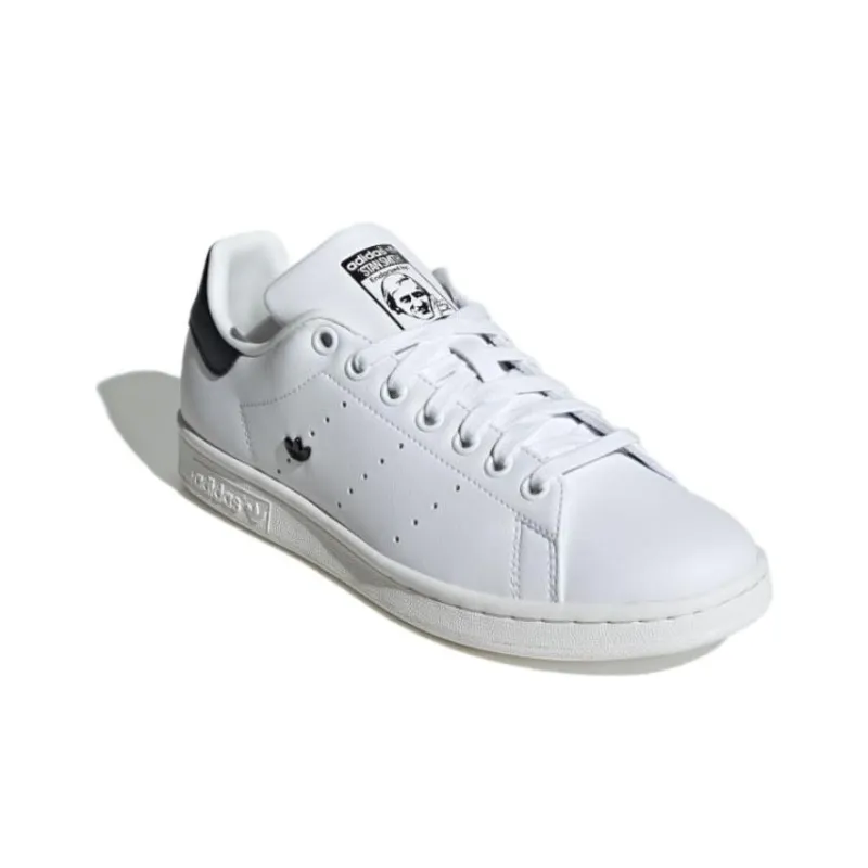 Adidas Stan Smith White Black Mini Trefoil Women's-2