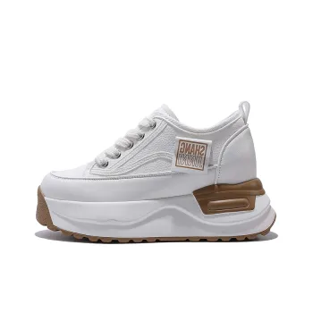 Junjali Lightweight Height Increasing Low Top Casual Shoes Women's